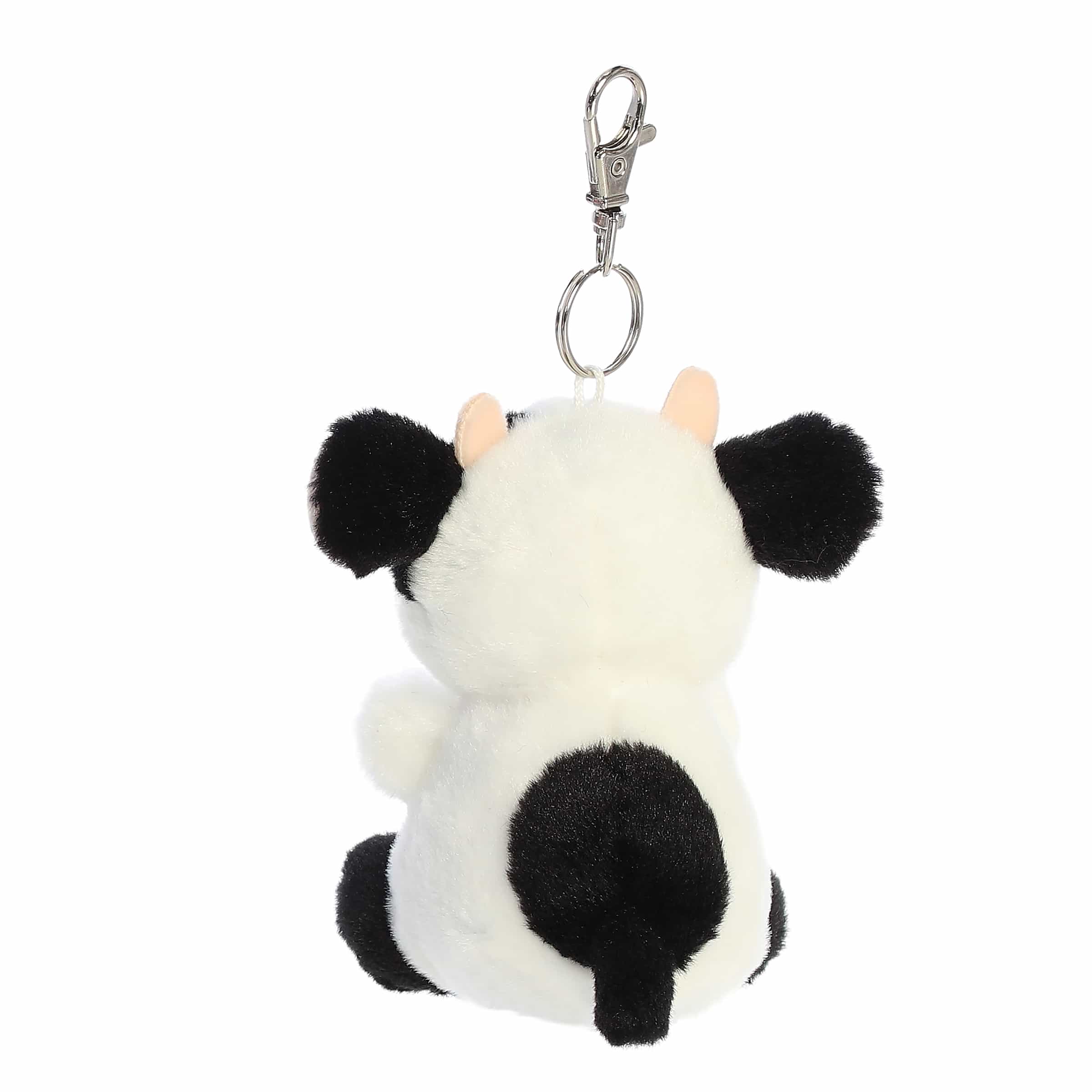 4" Plush Sweetie Cow Palm Pals Clip-On