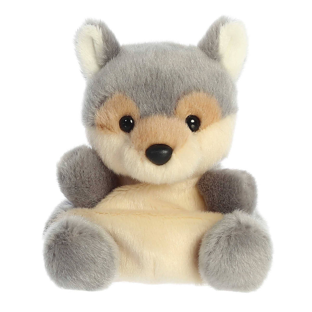 5" Plush Lucian Wolf Palm Pals