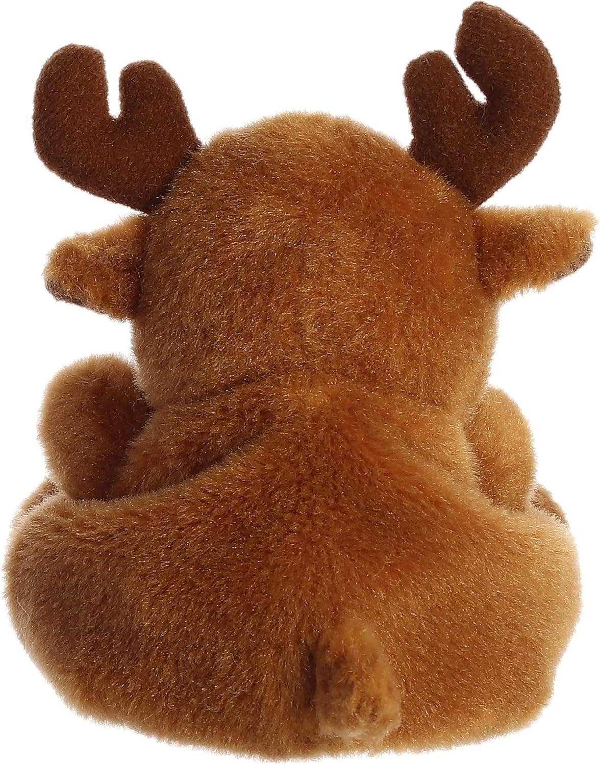 5" Plush Cinnamon Moose Palm Pal