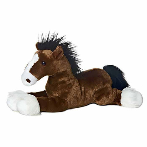 12" Plush Clydesdale