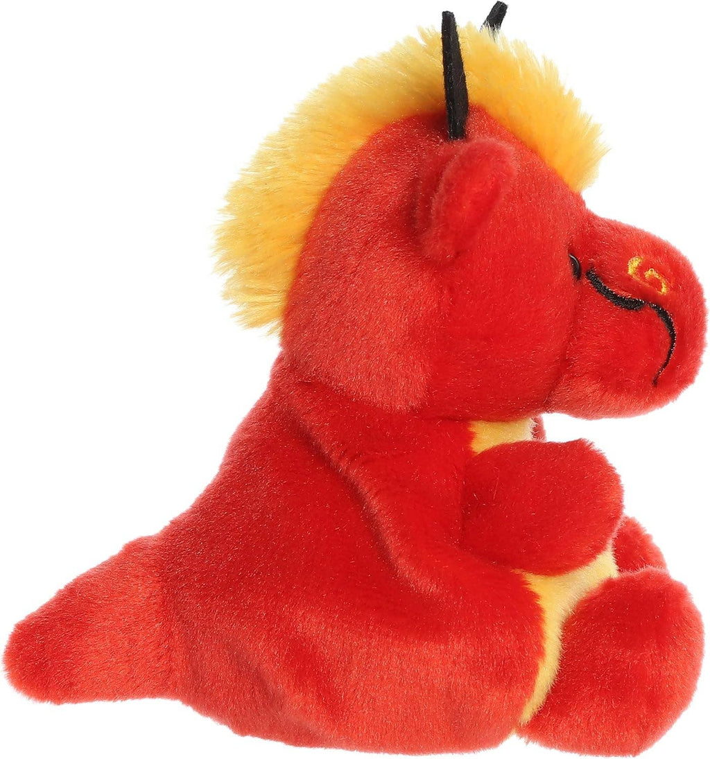 5" Plush Bruce Chinese Dragon Palm Pals