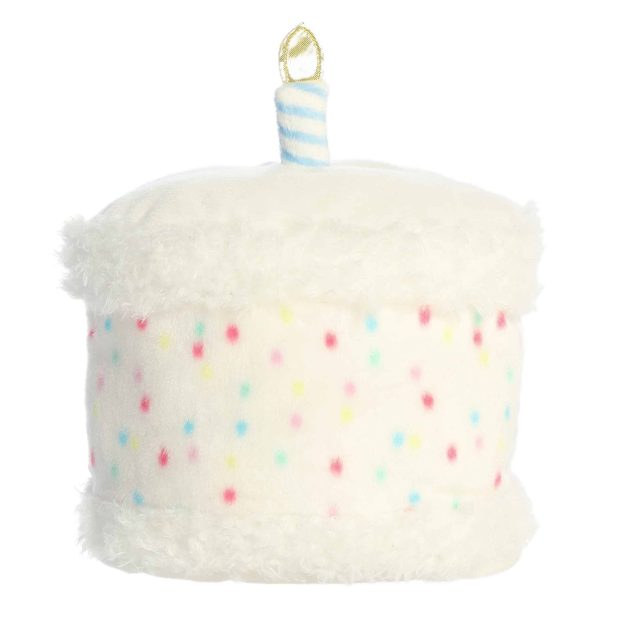 13" Plush Happy B'Day Cake Party-Sized Palm Pals