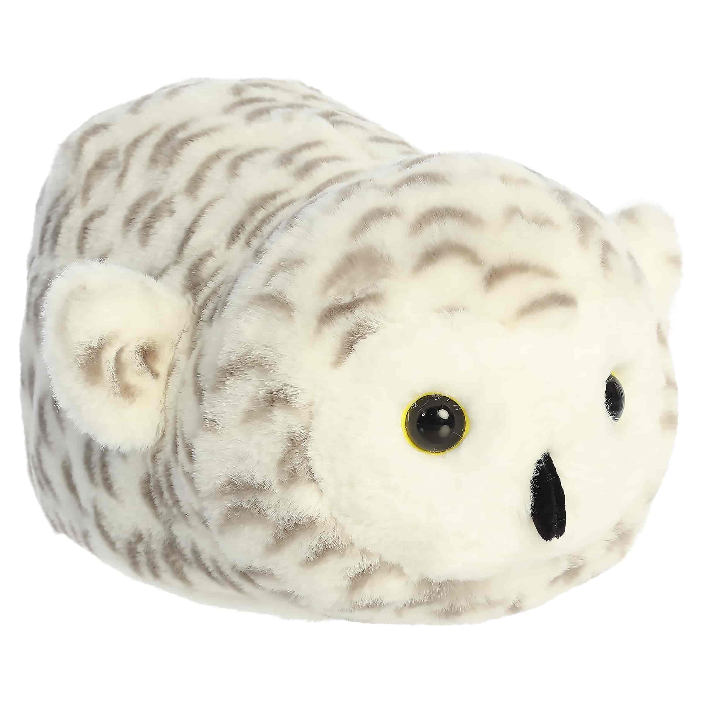 10" Plush Chunky Octavia Snowy Barn Owl