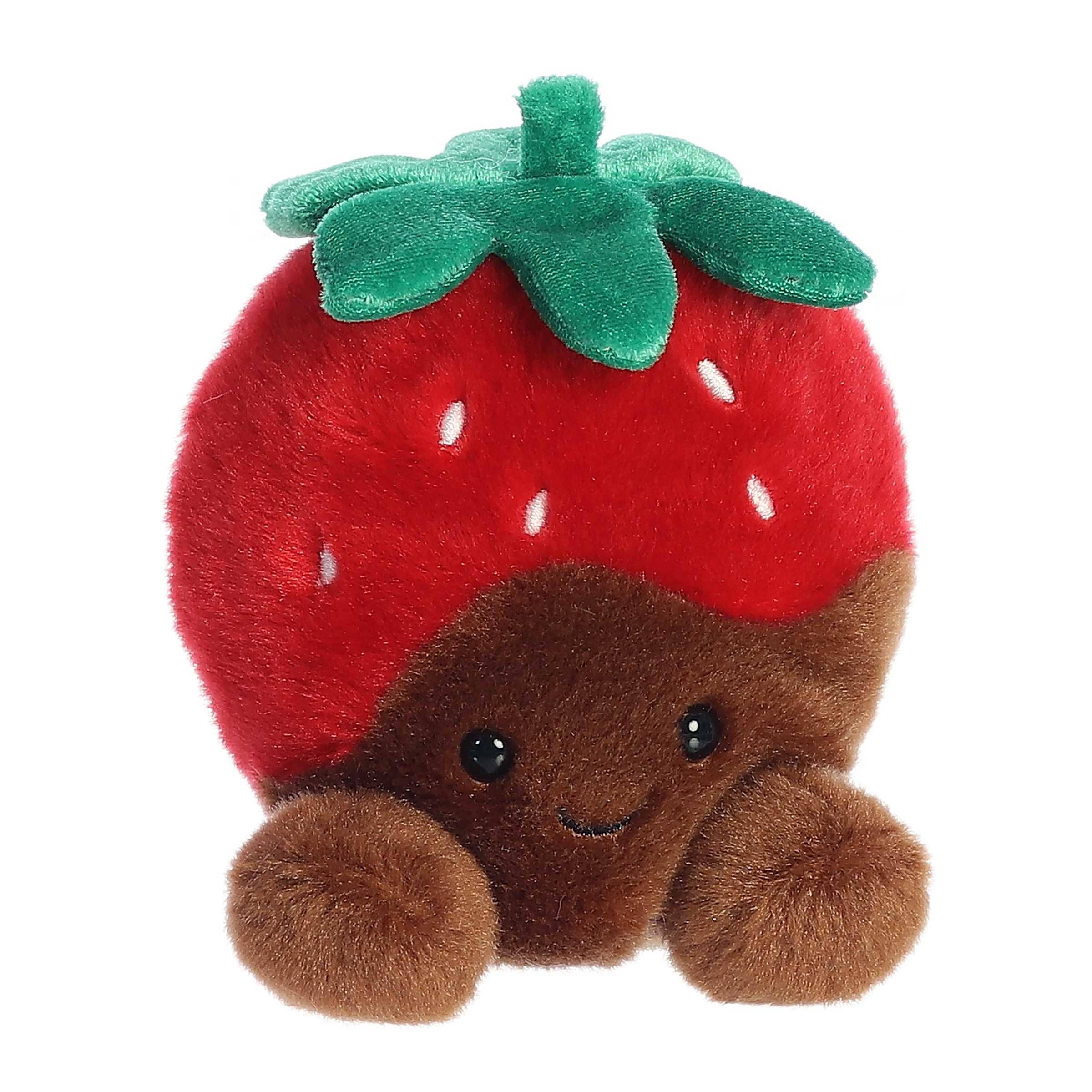 5" Plush Valentino Chocolate Strawberry Palm Pal