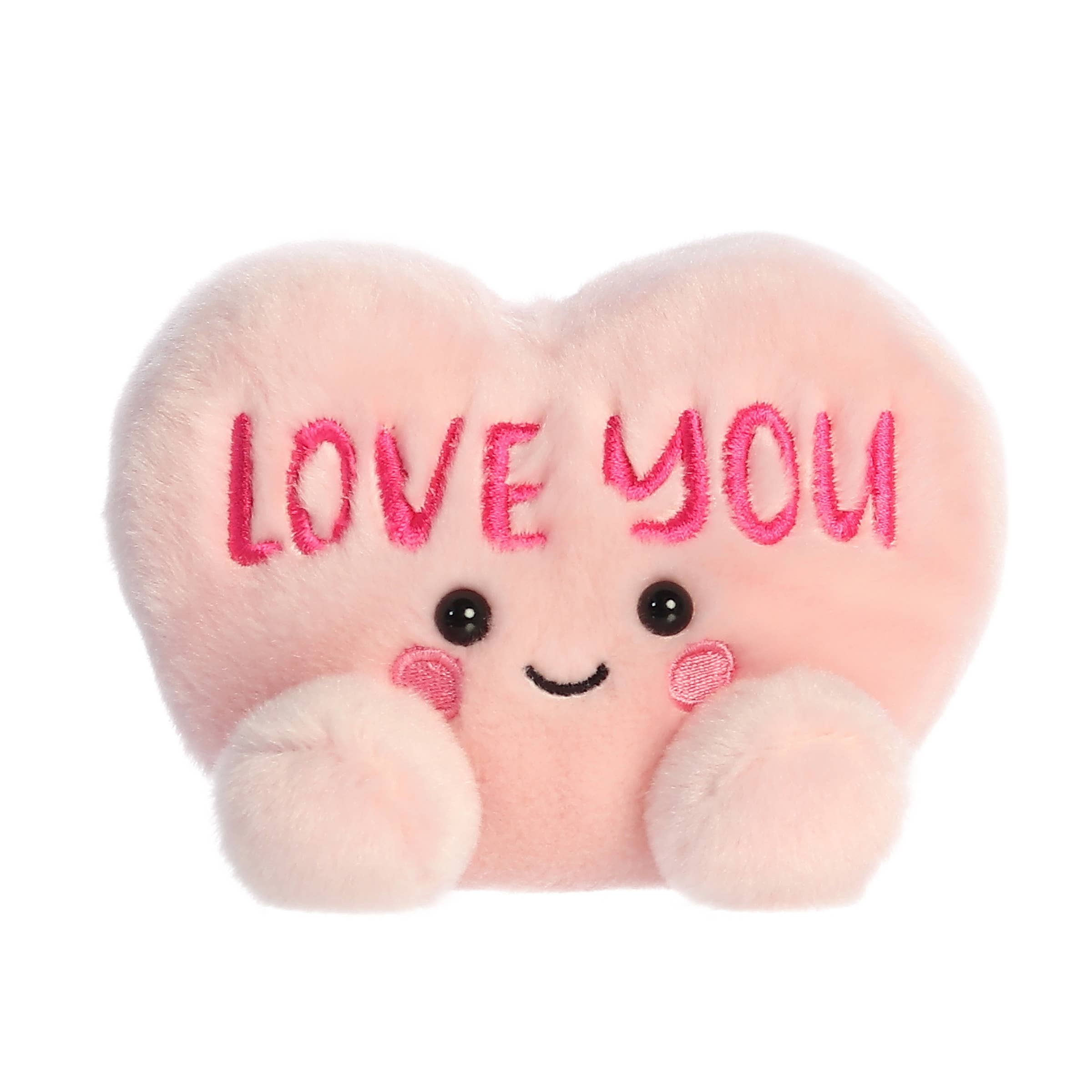 5" Plush Love You Candy Heart Palm Pal
