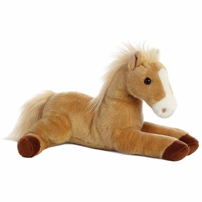 12" Plush Flopsie Butterscotch Palomino Horse