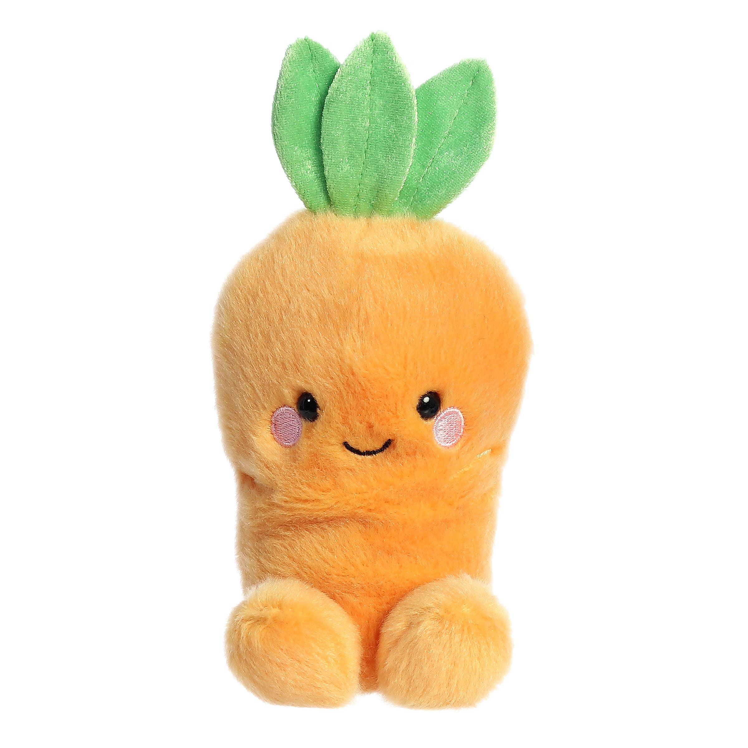 5" Plush Cheerful Carrot Palm Pal
