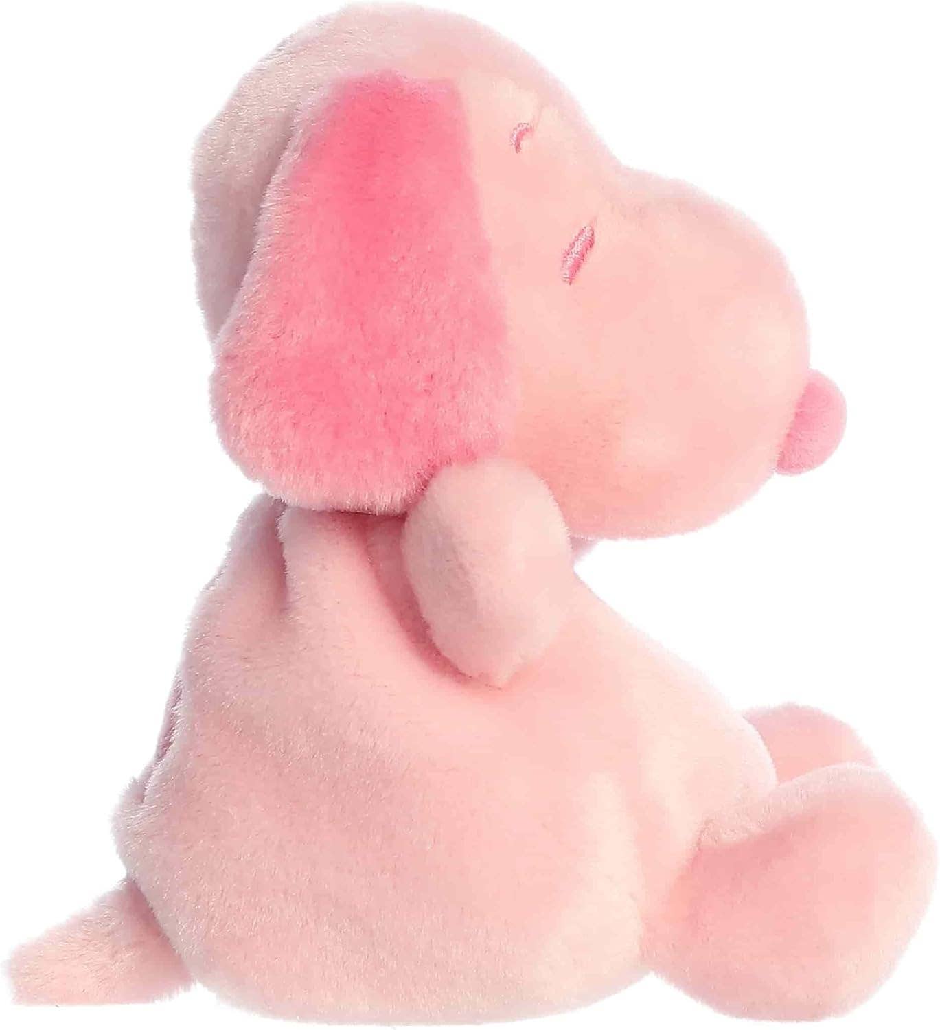 5" Plush Snoopy Color Collection Palm Pals Light Pink