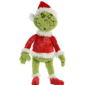 16" Plush Grinch Santa