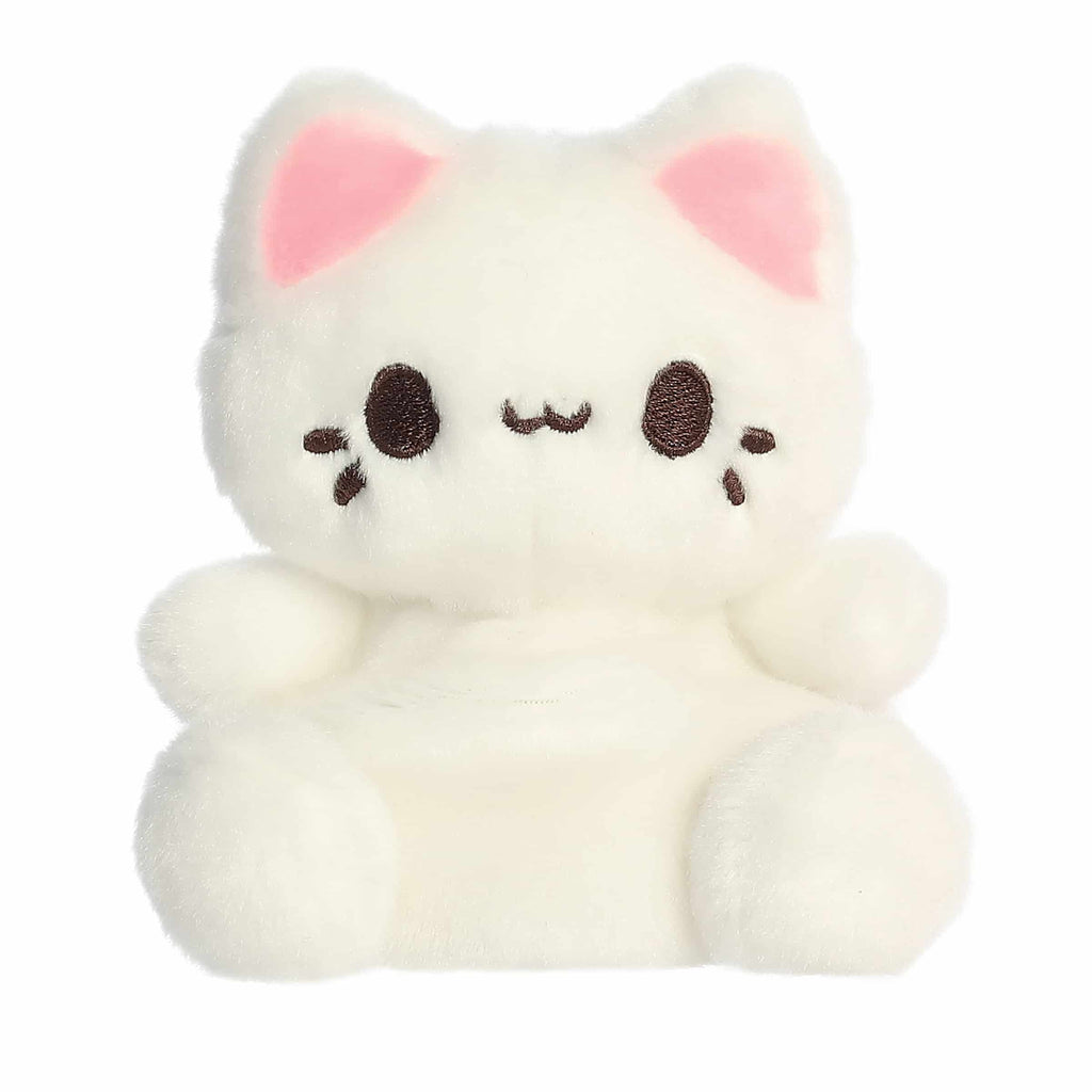 5" Plush Custard Meowchi Cat Palm Pals