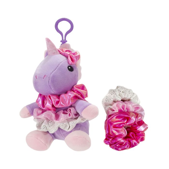 6" Scrunchie Unicorn with Clip