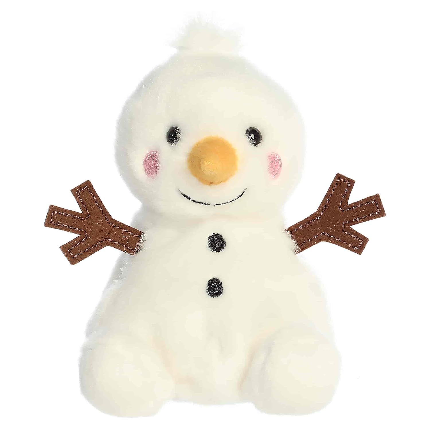 5" Plush Twig Snowman Palm Pals