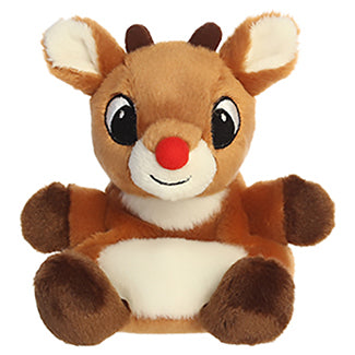 5" Plush Rudolph Reindeer Palm Pal