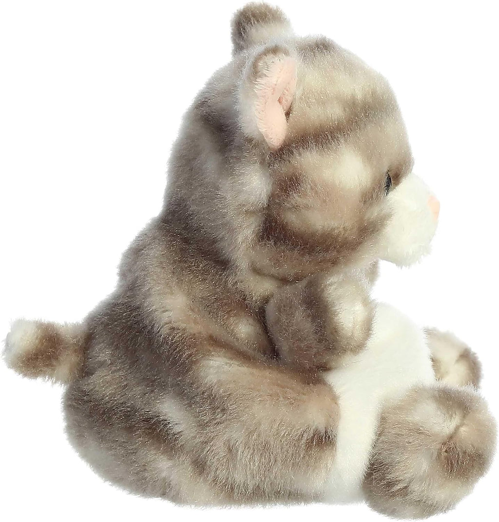 5" Plush Silver Kitty Palm Pals