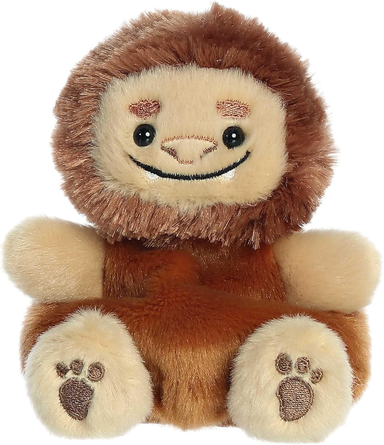 5" Plush Brock Big Foot Palm Pals