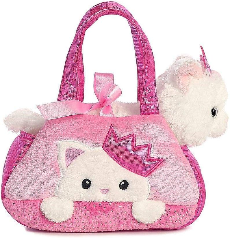 8" Plush Peek-A-Boo Princess Kitty Fancy Pals