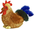 8" Plush Little Cocky Rooster Mini Flopsie