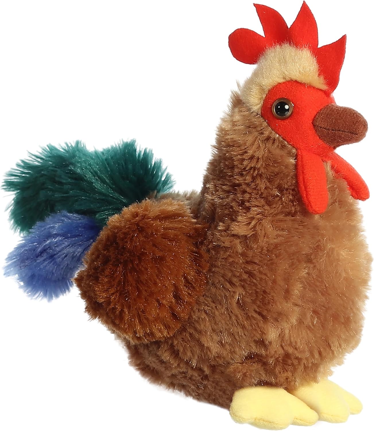 8" Plush Little Cocky Rooster Mini Flopsie
