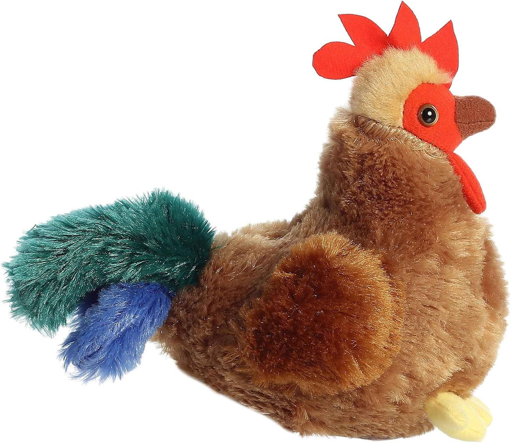 8" Plush Little Cocky Rooster Mini Flopsie