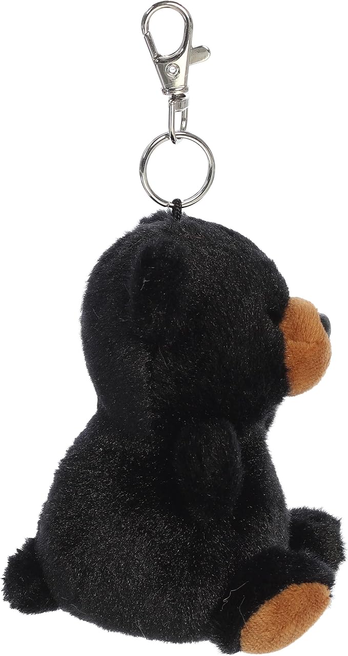4" Plush Sleepy Bear Palm Pals Clip-On