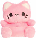 5" Plush Tasty Peach Strawberry Pink Meowchi Palm Pals