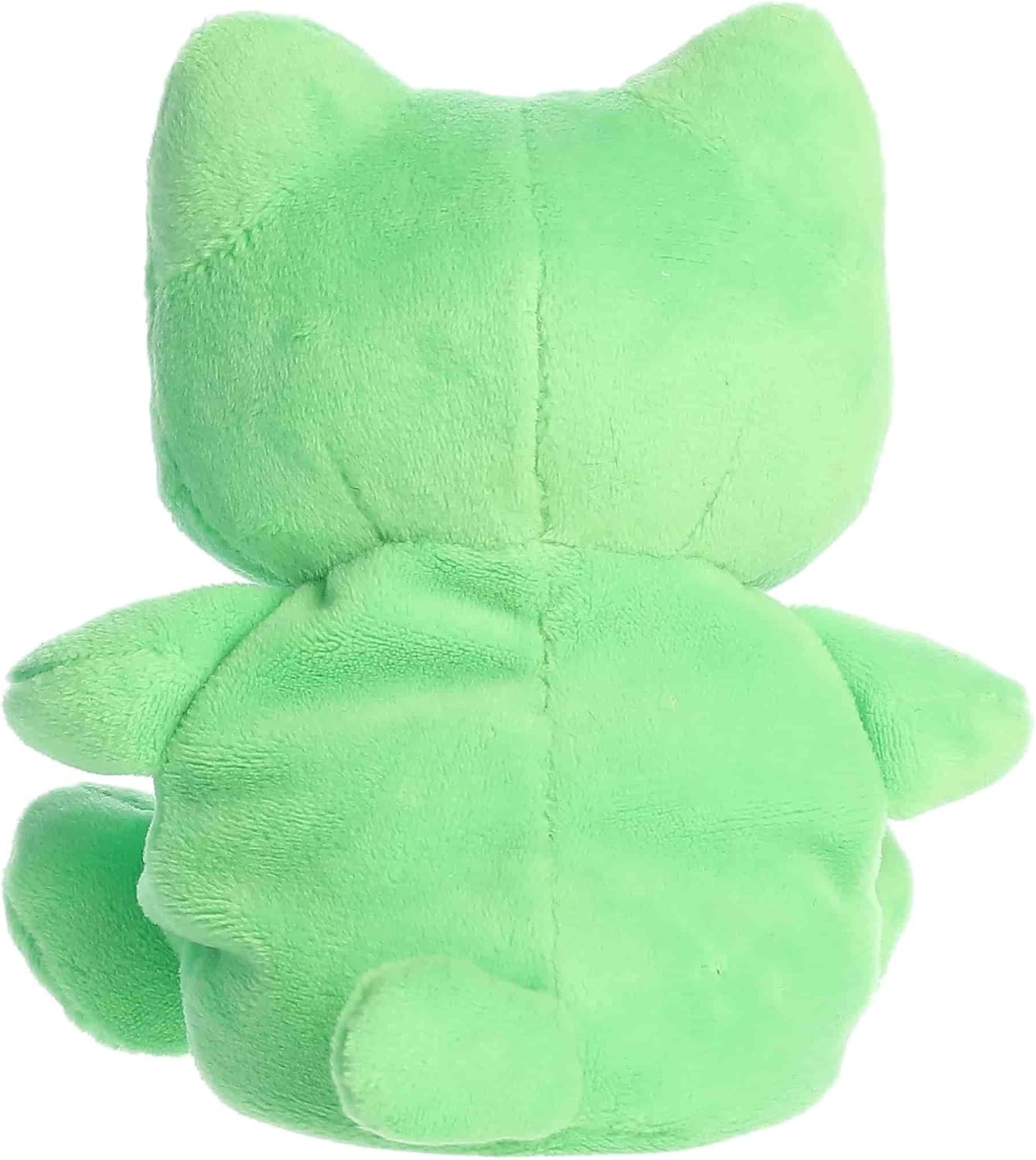 5" Plush Tasty Peach Toxic Green Meowchi Palm Pals