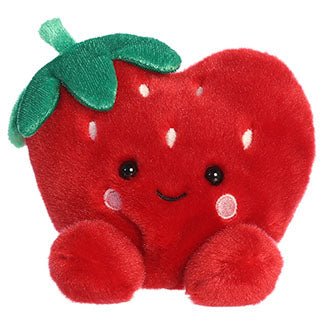 5" Plush Cora Heart Strawberry Palm Pals