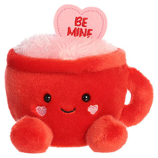 5" Plush Be Mine Latte Palm Pals