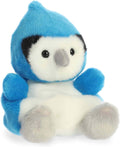 5" Plush Chatters Blue Jay Bird Palm Pals