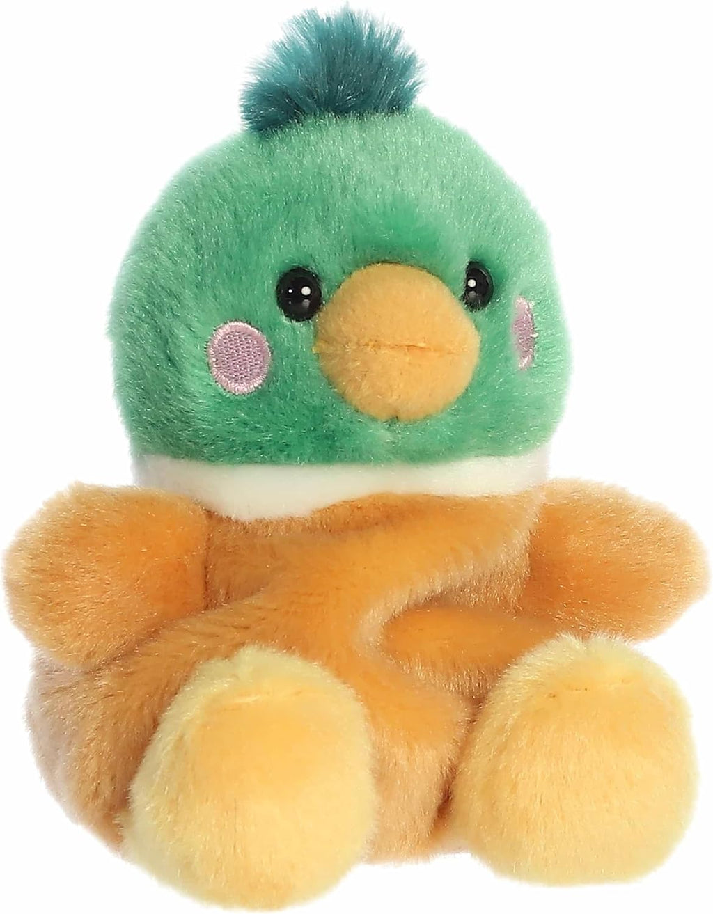 5" Plush Puddles Mallard Duck Bird Palm Pals