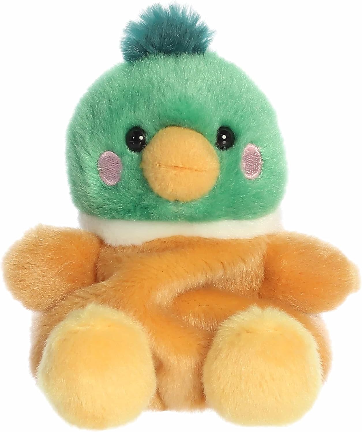 5" Plush Puddles Mallard Duck Bird Palm Pals