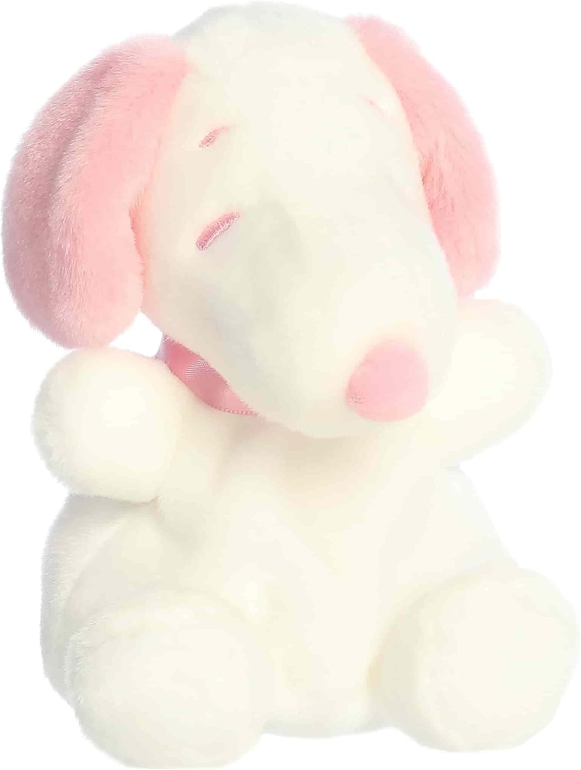 5" Plush Pink & White Snoopy Palm Pals