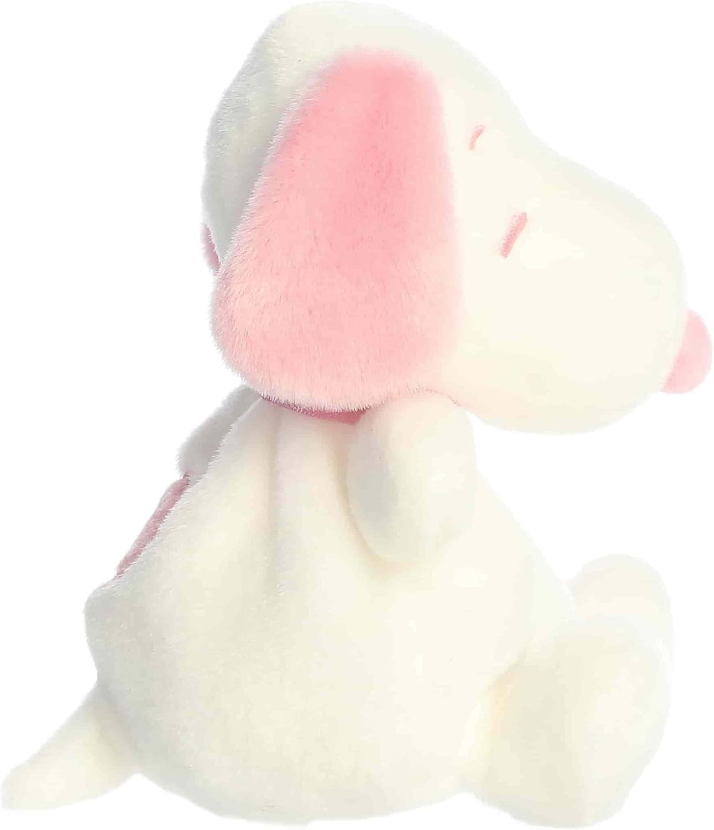 5" Plush Pink & White Snoopy Palm Pals