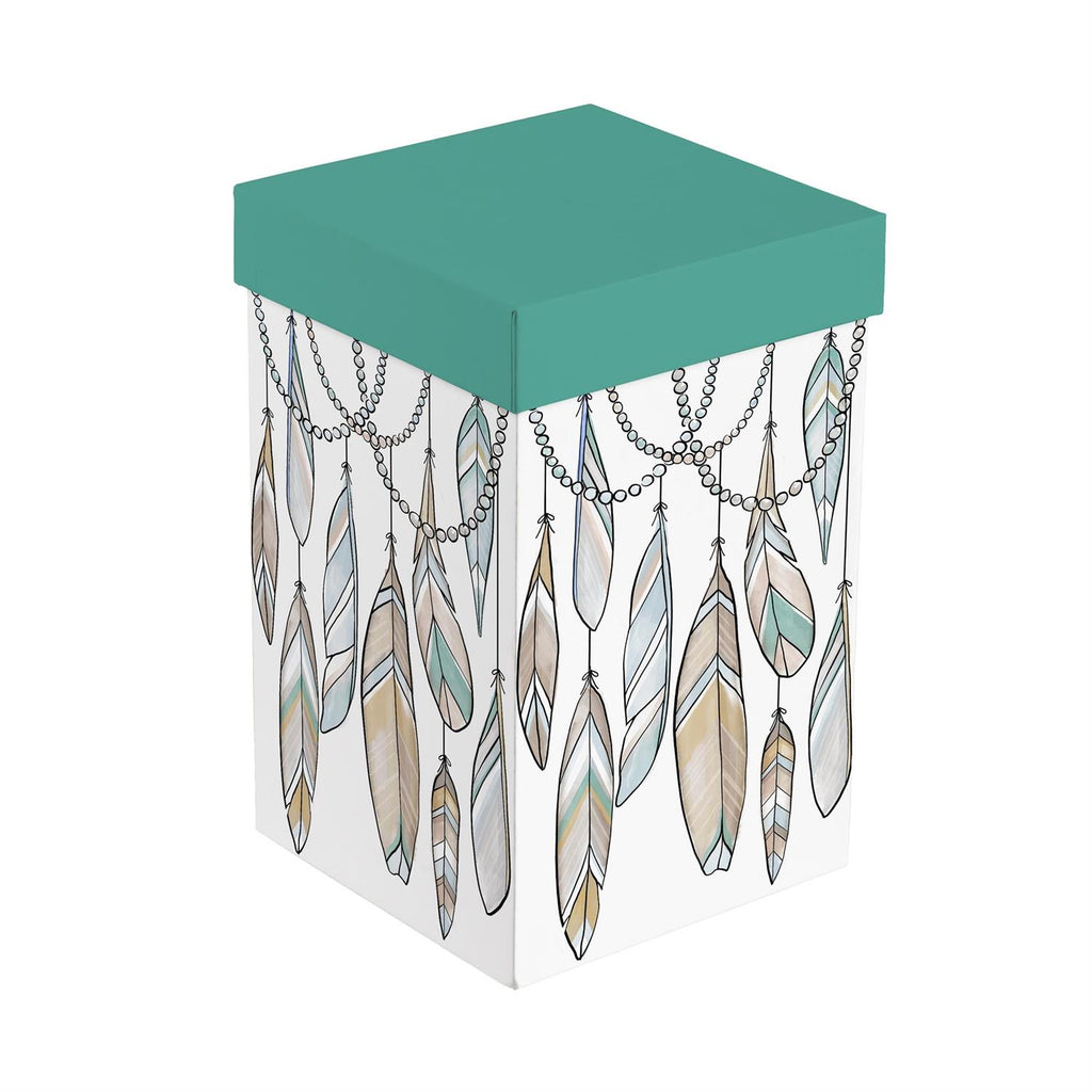Ceramic Travel Cup Feather Dreams