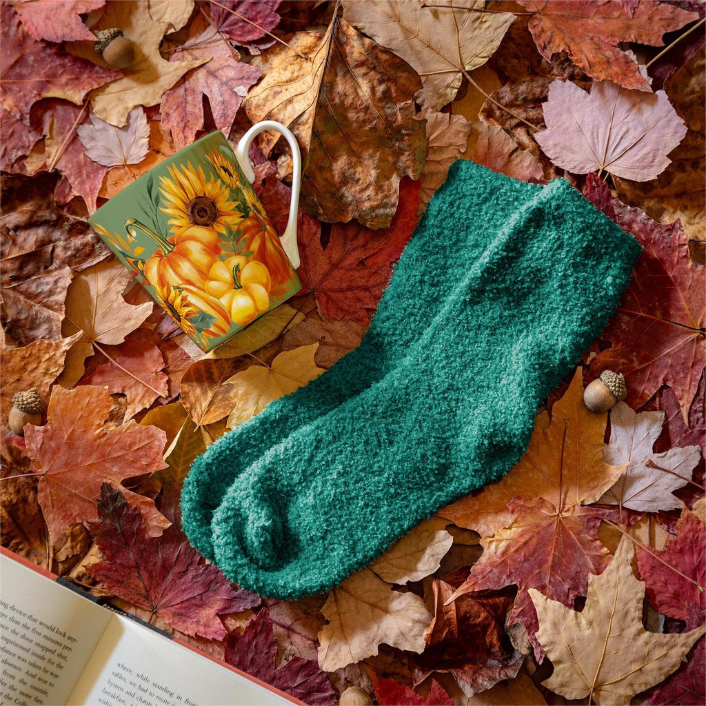 Grateful Gatherings Ceramic Mug & Cozy Socks Set