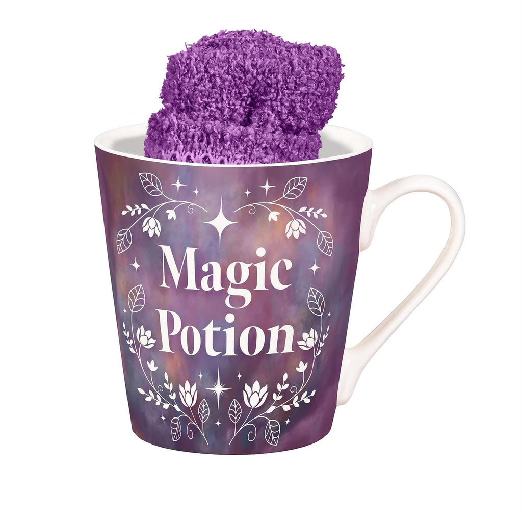 Magic Potion Ceramic Mug & Cozy Socks Set