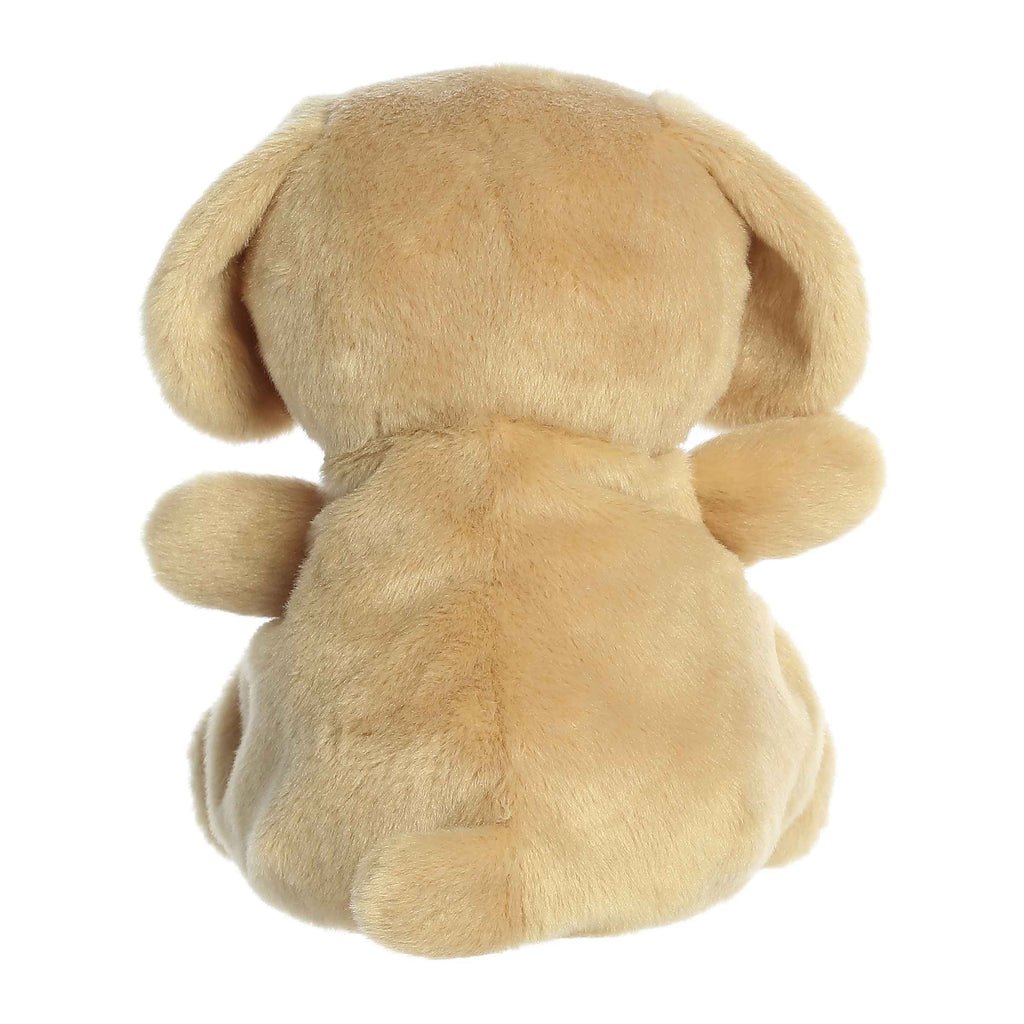 8" Plush Sunny Yellow Labrador Party Palm Pal