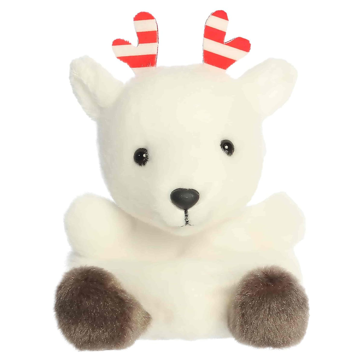 5" Plush Peppermint Reindeer Palm Pals