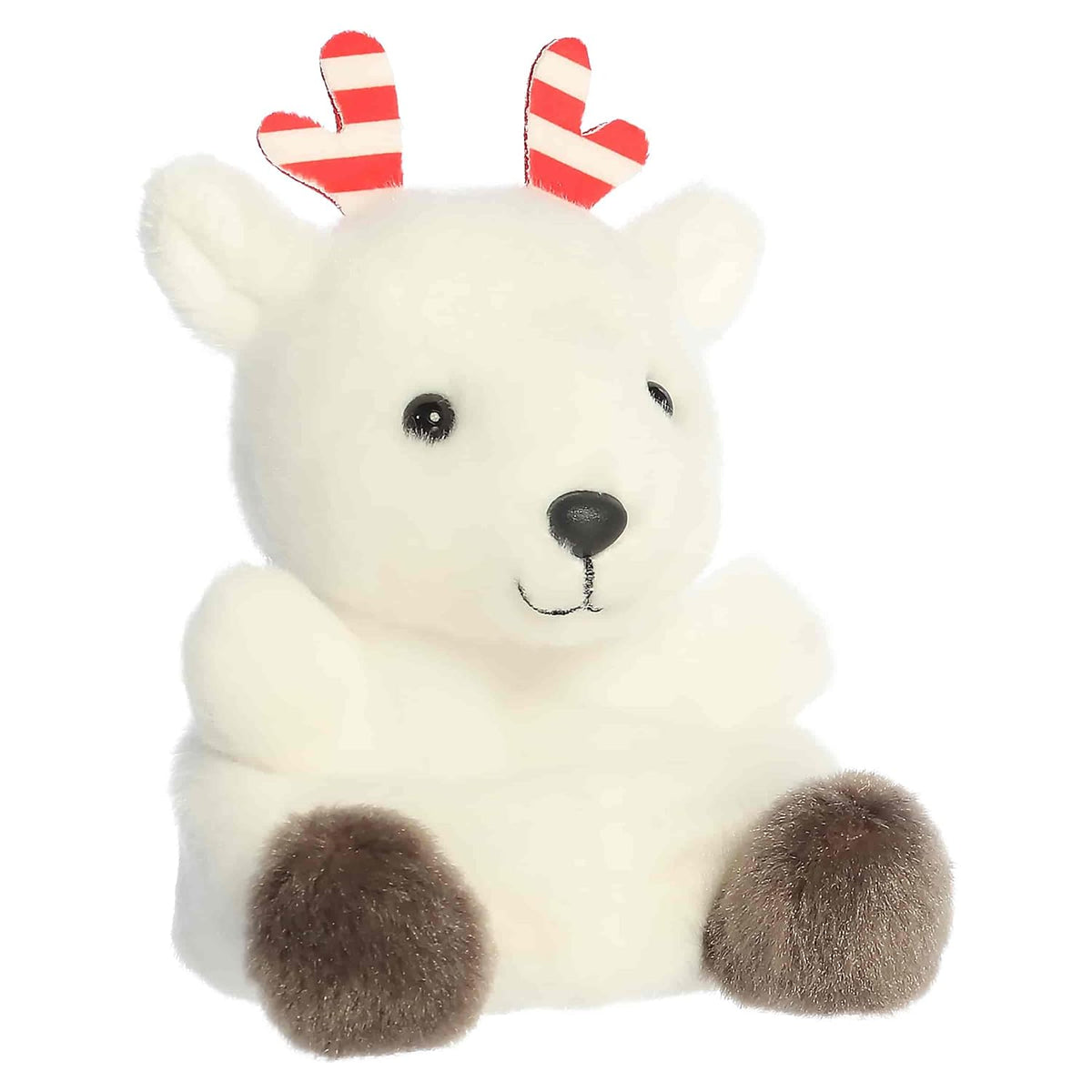 5" Plush Peppermint Reindeer Palm Pals