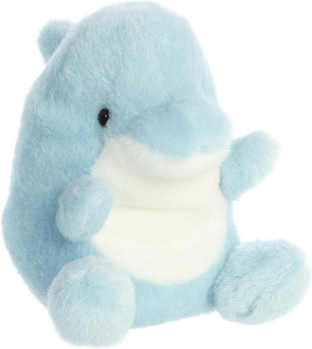 5" Plush Clicks Dolphin Palm Pals
