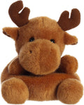 5" Plush Cinnamon Moose Palm Pal