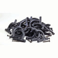 Bulk Bag w/50 Black Flex-Hooks