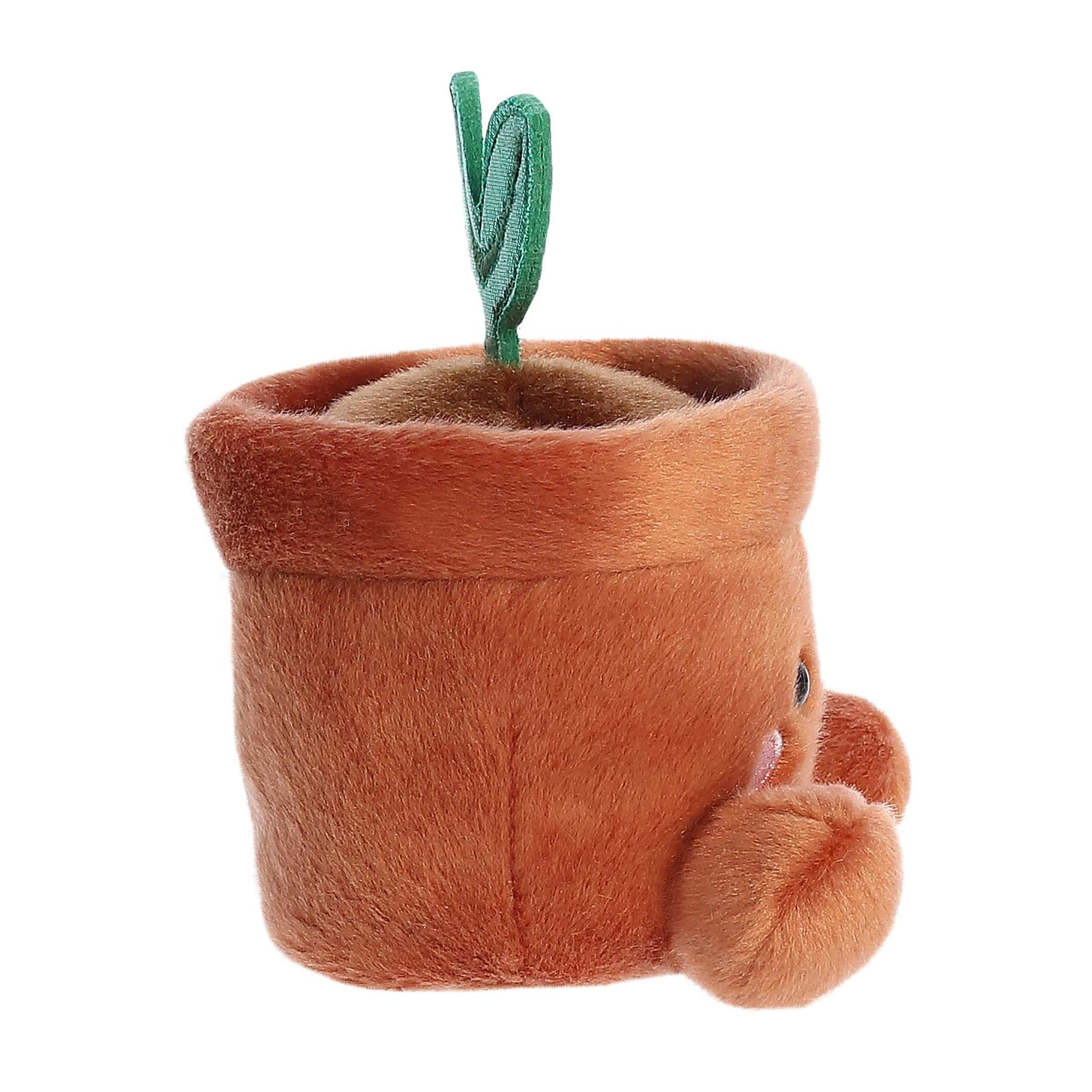 5" Plush Terra Potted Plant Palm Pal
