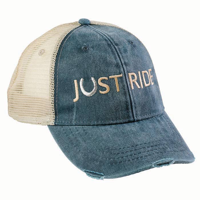 Just Ride Mesh Back Cap, Navy..