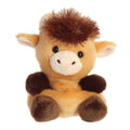 5" Plush Hubert Highland Cow Palm Pal