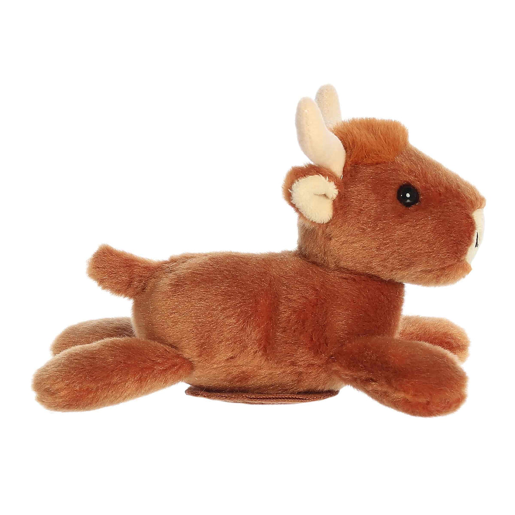 6" Plush Haddow Highland Cow Shoulderkin