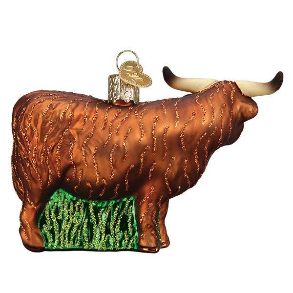 Ornament - Highland Cow Ornament 4.25"