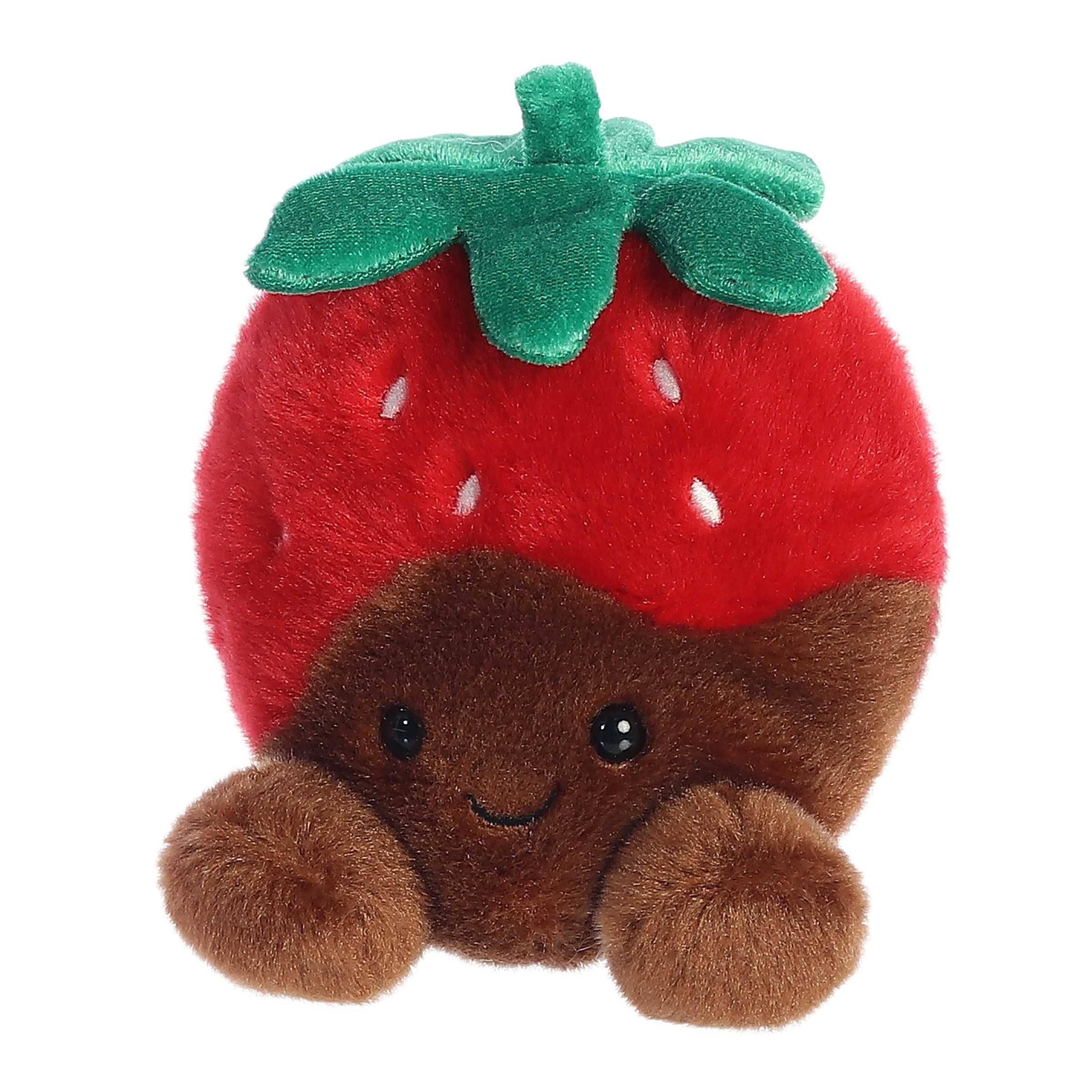 5" Plush Valentino Chocolate Strawberry Palm Pal