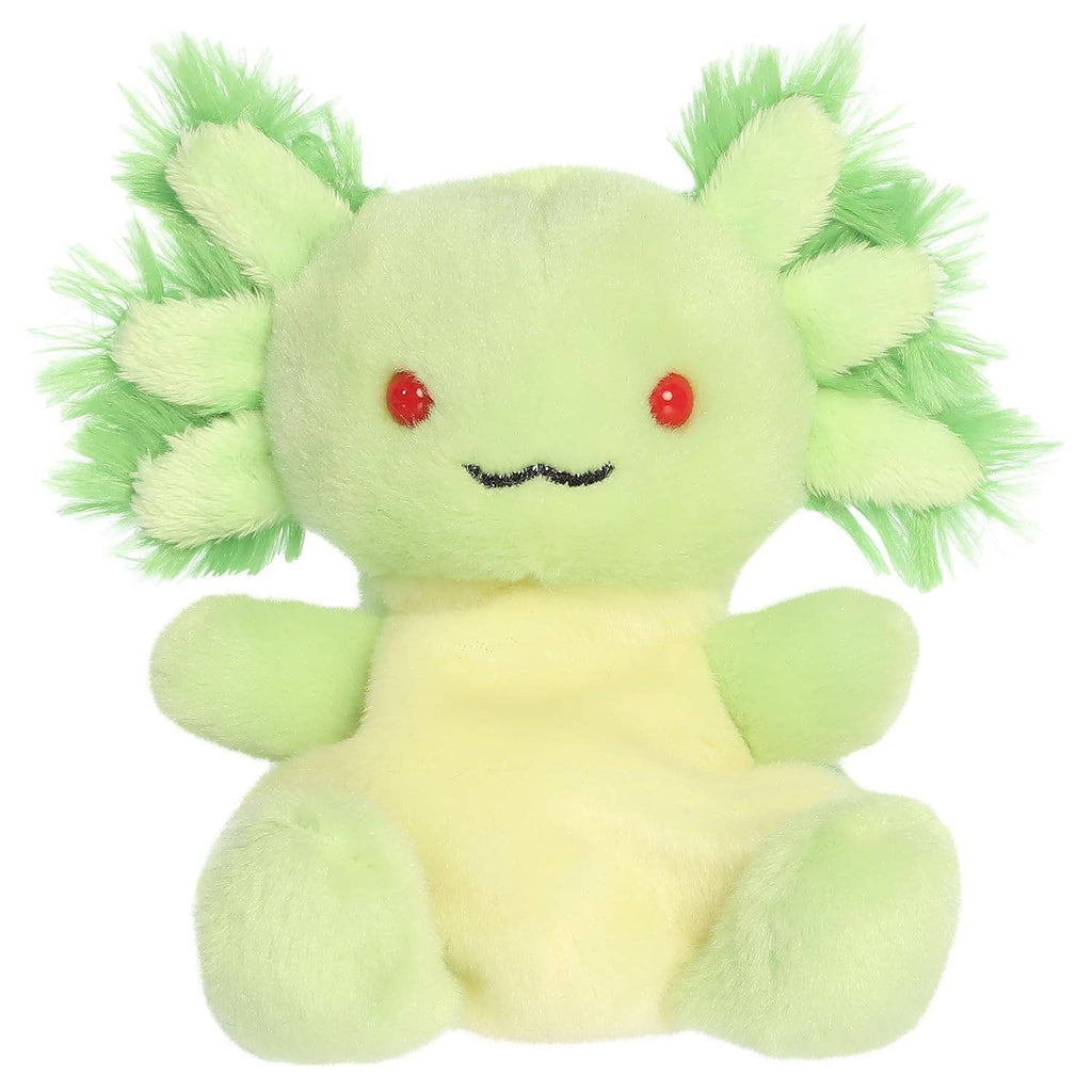 5" Plush Ecto Radioactive Axolotl Palm Pals