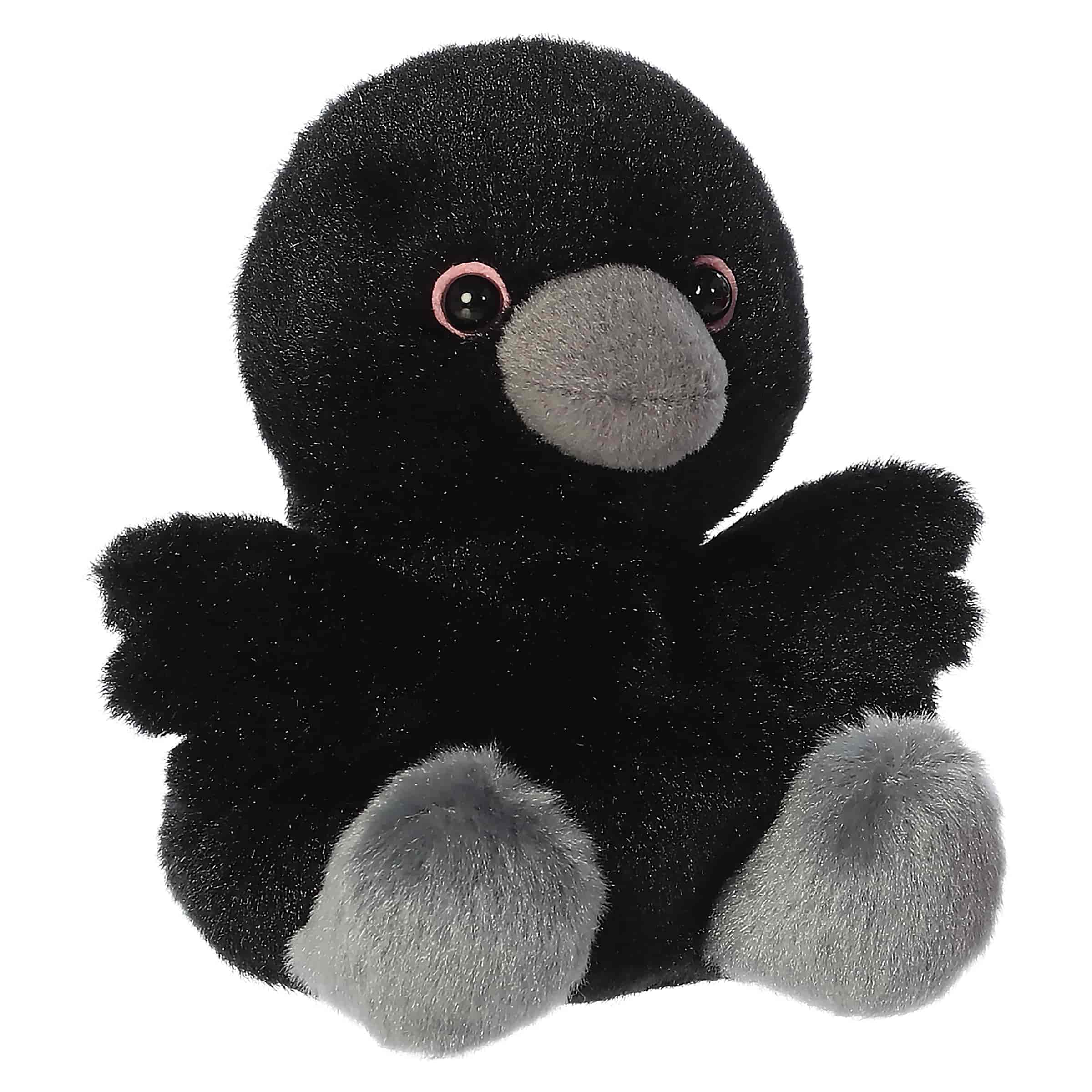 5" Plush Poe Raven Palm Pals